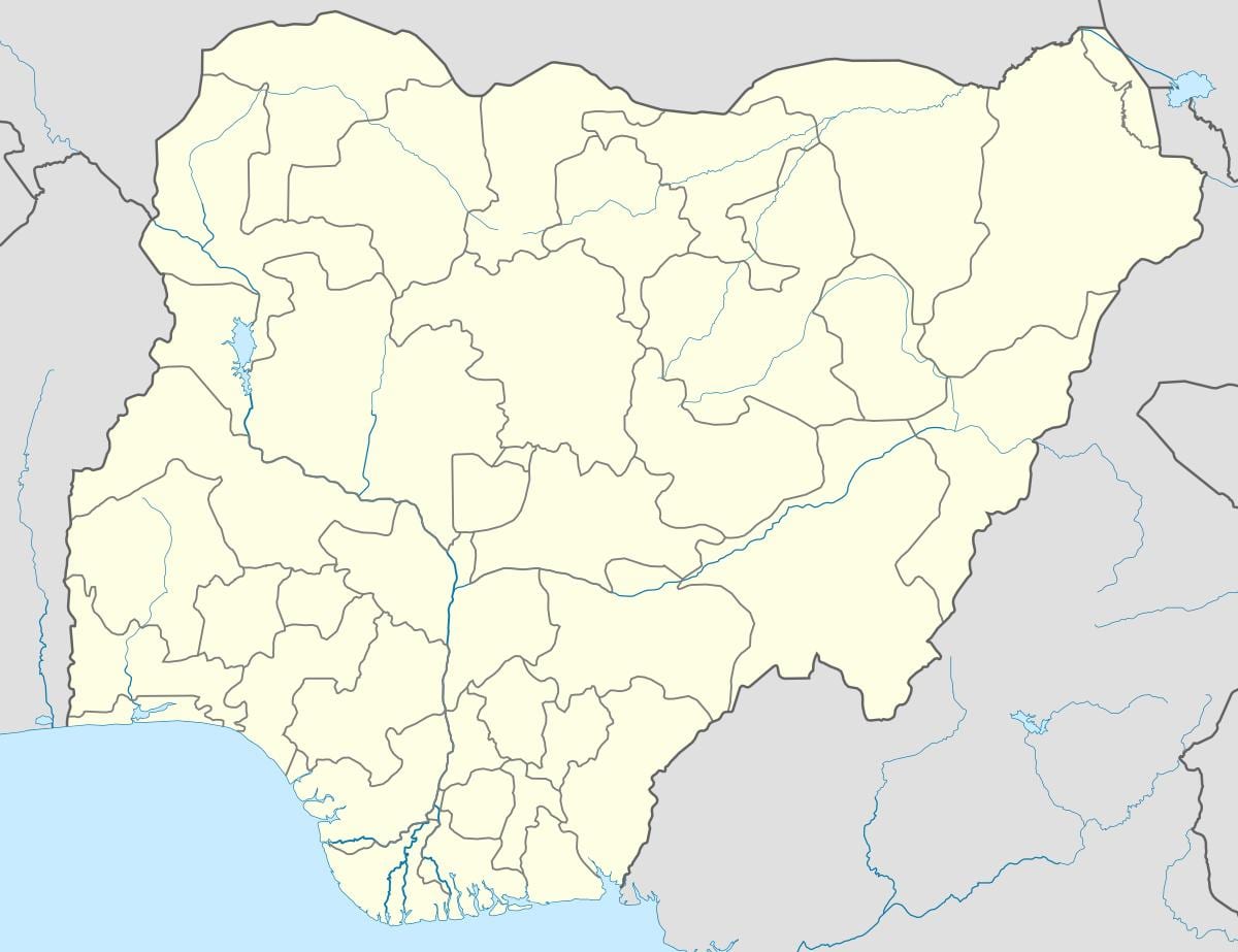 Carte de la désertification au nigeria
