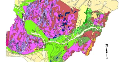 Carte géologique de la nigeria