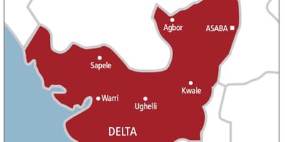 Delta au nigeria carte