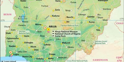 Photos de nigérians carte